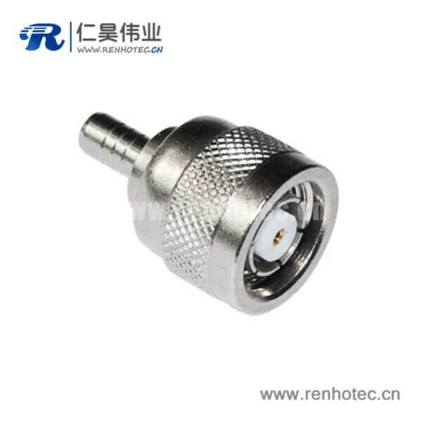 DOSIN-802-0003 tnc型連接器公頭直式壓接 射頻同軸接線RG6_58_59