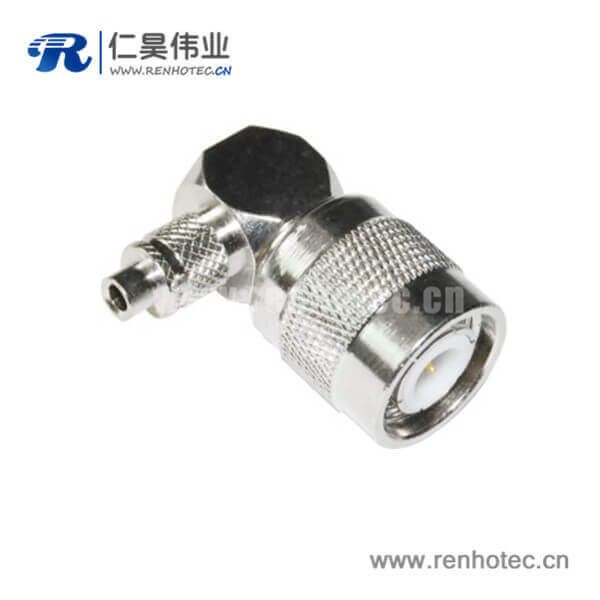 DOSIN-802-0004 tnc型射頻連接器彎式壓接公頭同軸線纜RG6_58_59_174
