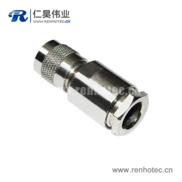DOSIN-802-0006 tnc直式螺母鎖緊式公頭射頻同軸連接器