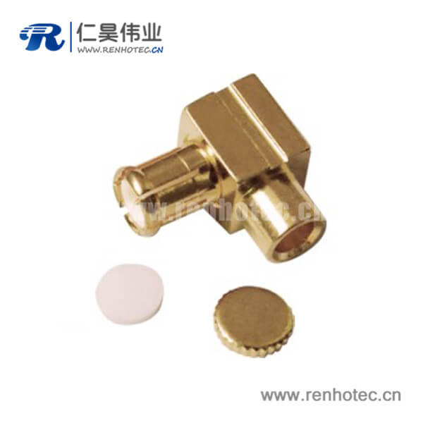 RHT-617-0006 MCX同軸連接器彎式公頭接高清射頻連接線