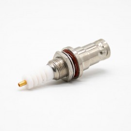 SHV連接器后鎖板公頭面板安裝焊線直式連接器