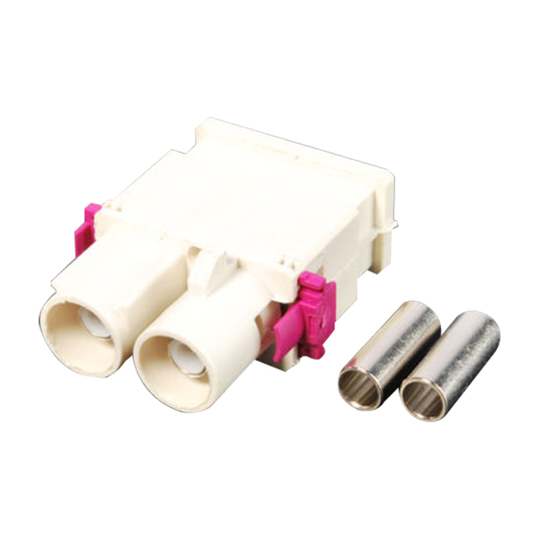 47 Fakra smb連接器Fakra B雙公頭連接器用于RG316 RG174接線