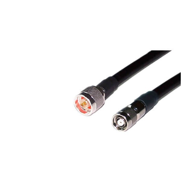 TNC型連接器反極公頭轉N公頭LMR400組裝線