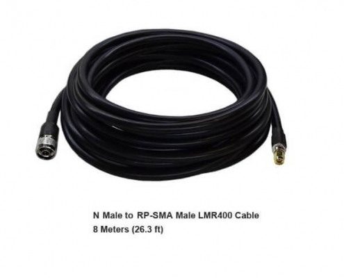 SMA高頻線LMR400接SMA反極公頭轉N公頭