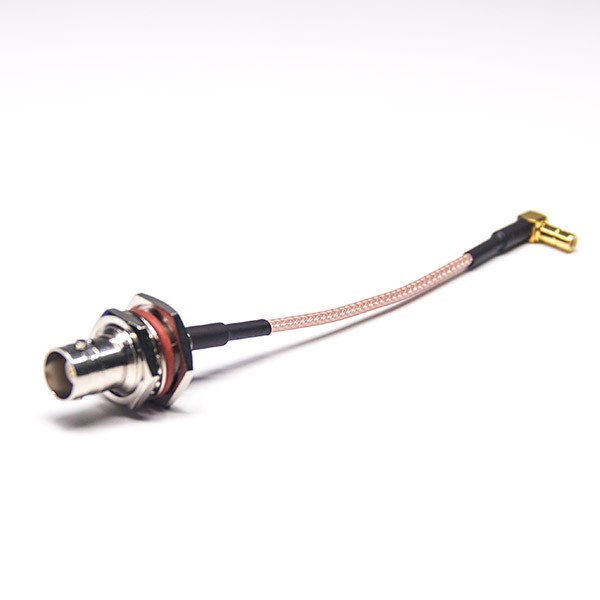 bnc-cables-and-connectors-female-straight-50ohm-to-smb-angled-female-with-rg316(5) BNC轉(zhuǎn)SMB射頻線母頭直式50歐姆大六角防水前鎖板轉(zhuǎn)SMB彎式母頭接RG316線
