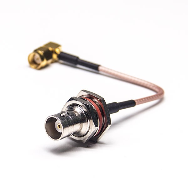 bnc-cables-waterproof-female-straight-50ohm-to-rp-male-angle-with-rg316(4) BNC線材防水母頭直式50歐姆轉(zhuǎn)SMA反極公頭彎式接RG316線