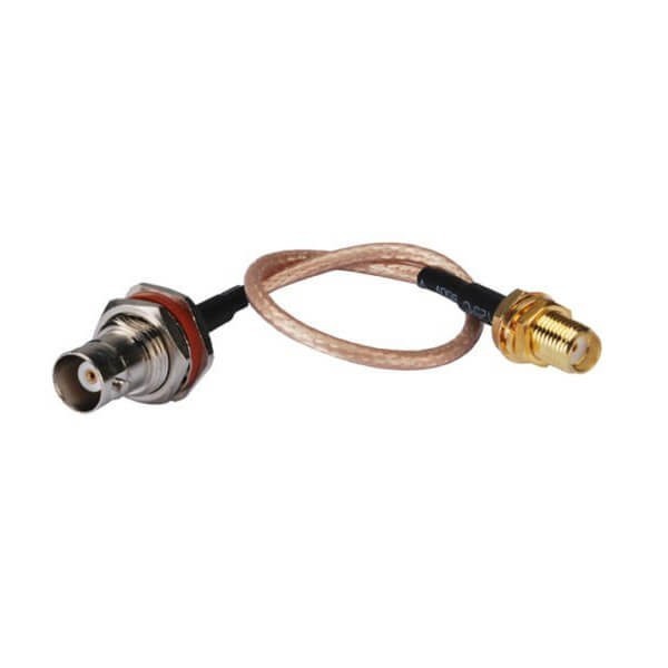 bnc-sma-cable-assembly-rg316-sma-female-to-bnc-female-bulkhead-10cm SMA線 BNC防水母頭接RG316組裝線束