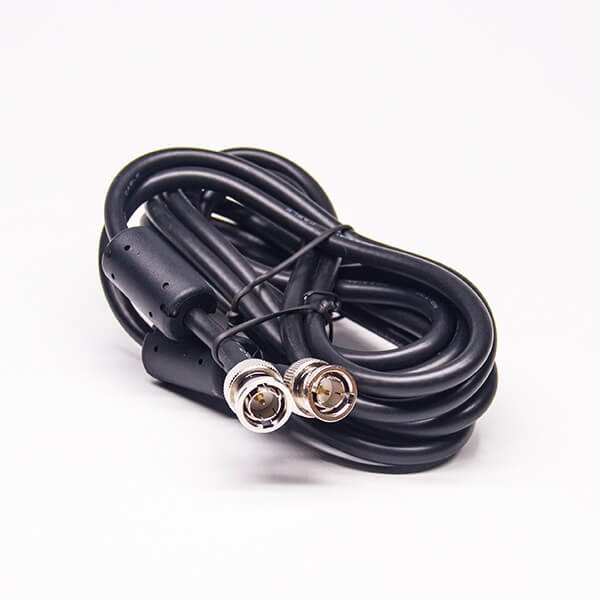 bnc-video-cable-rg59-25m-with-magnet-ring-plug-to-plug-(1) BNC監(jiān)控線公轉(zhuǎn)公帶磁環(huán)接RG59線三件套壓接式250CM