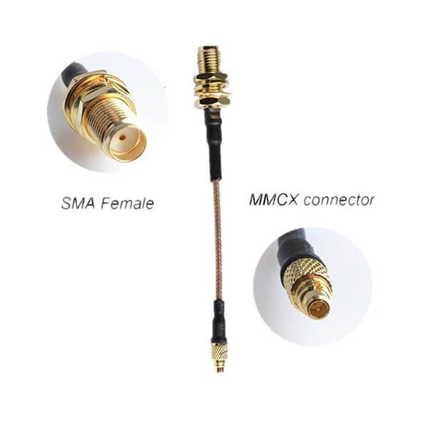 cable-with-sma-connector-female-to-mmcx-male-rg316-assembly-10cm-3pcs(1) SMA射頻線纜接SMA母頭轉(zhuǎn)MMCX公頭RG316組裝線