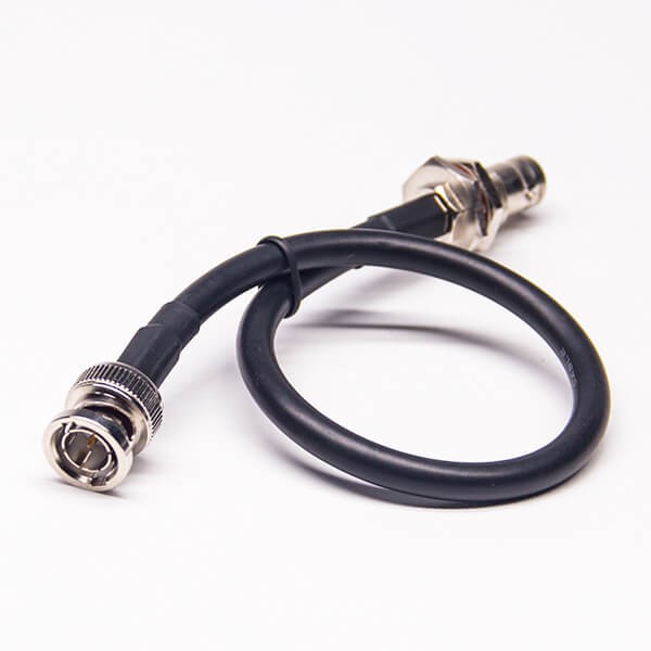 coax-cable-with-bnc-connectors-male-to-female-rg59-assembly-30cm(1) BNC 傳輸線公轉(zhuǎn)母接RG59線30CM