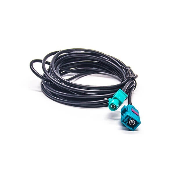 coaxial-to-rf-cable-rg174-with-fakra-c-female-to-fakra-z-male-5m(1) Fakra 連接器C型母頭轉Z型公頭接RG174線線長5M