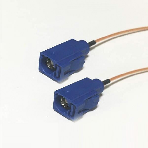 fakra-coax-cable-fakra-c-female-switch-female-with-cable-rg178 4合一Fakra連接器C型母轉母RG178組裝線材