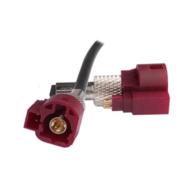 hsd2-connector-crimp-male-to-male-d-code-for-dacar-535-cable-assembly-1m(1) LVDS FAKRA線束接HSD紫紅色6芯連接器公轉公線長1M