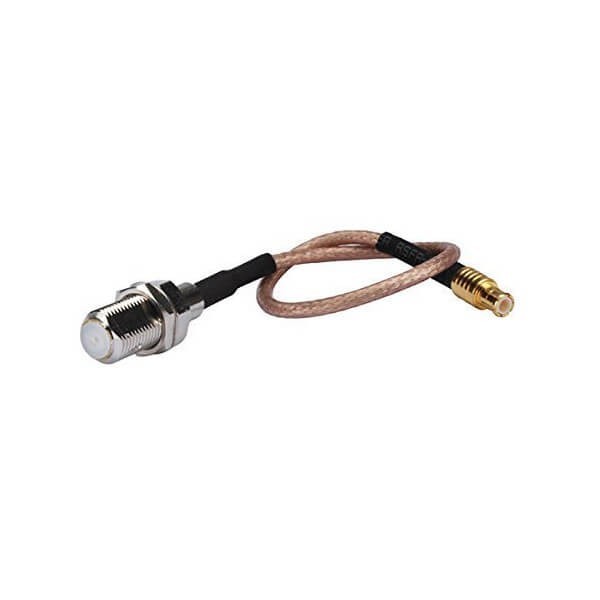mcx-tv-antenna-cable-adaptor-rg316-10cm-to-f-type-female(1) RF射頻信號(hào)線RG316接MCX公頭轉(zhuǎn)F母頭