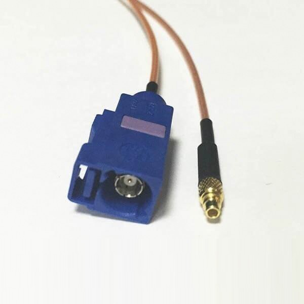 mmcx-male-cable-rg178-to-fakra-c-code-jack-connector(1) 汽車Fakra連接器C型母頭轉MMCX公頭RG178線束