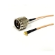 RF Cable 線RG316接N公頭轉MMCX彎公頭