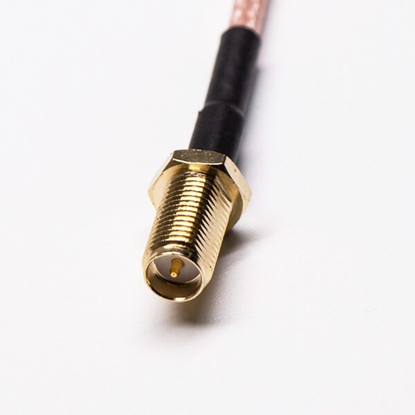 rp-sma-cable-assembly-female-straight-180-degree(2) RP SMA型射頻接口母頭直式壓接式