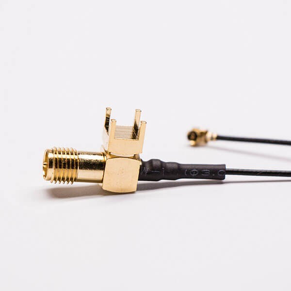 rp-sma-male-to-ipex-adapter-cable-90-degree-crimp-pcb-mount-connector(1) 90度板端SMA反極公頭接1.13 IPEX線材