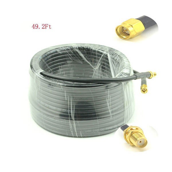 sma-cable-extension-15meter492-ft-rg58-with-sma-male-to-sma-female-connector(3) SMA線纜SMA公頭轉母頭接RG58線15M