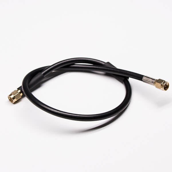 sma-connector-cable-straight-male-to-straight-sma-male-cable-assembly(1) 同軸線連接180 度 SMA公頭轉SMA 公頭組裝線材