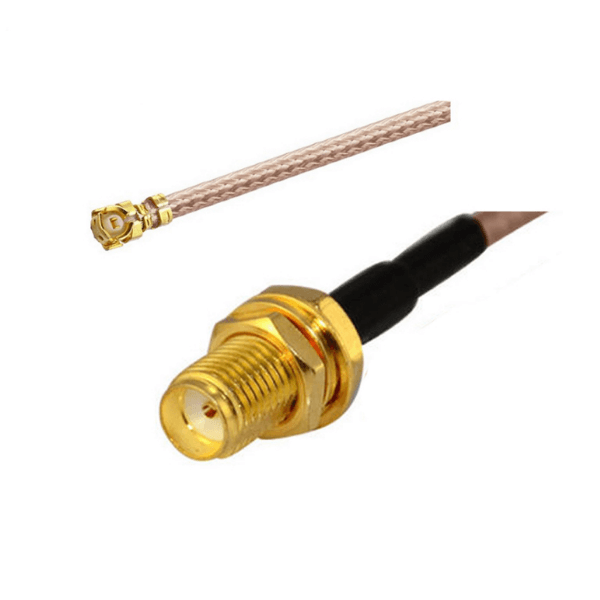 sma-ipex-cable-rg178-coaxial-cable-assembly-15cm(1) IPEX轉(zhuǎn)SMA的線RG178線長15CM