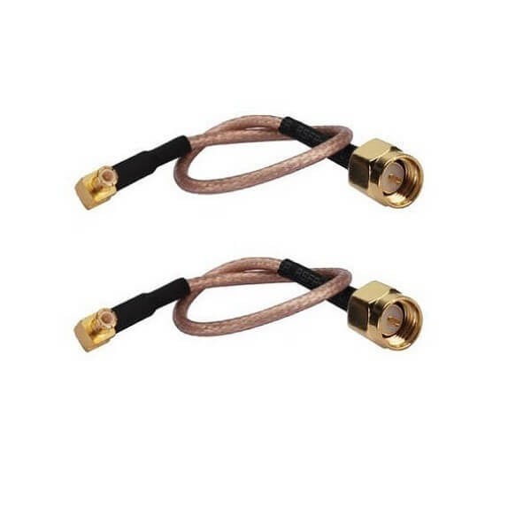 sma-mcx-cable-assembly-2pcs-with-sma-plug-to-mcx-plug-connector SMA同軸線RG316轉MCX公頭2條裝