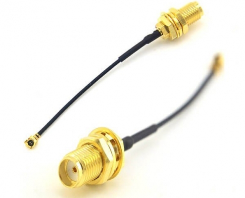 RF1.13同軸線接SMA母頭轉IPEX