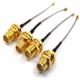 RF1.13線接SMA反極母頭轉(zhuǎn)IPEX線長(zhǎng)15CM