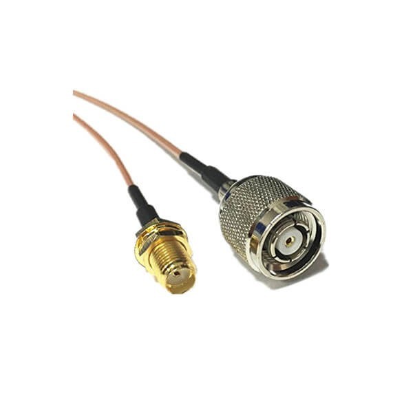 tnc-to-sma-cable-assembly-rg178-pigtail-15cm-999 RF-178同軸線接反極TNC公頭轉(zhuǎn)SMA母頭線長15CM