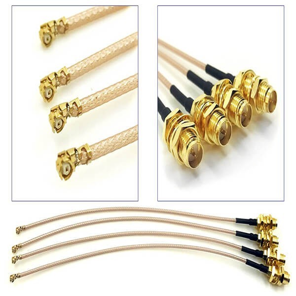 ufl-to-rp-sma-cable-18cm-with-uflipex-to-rp-sma-female-pigtail-antenna-wi-fi-coaxial-rg-178-low-loss-cable(5) UFL轉(zhuǎn)SMA線低損耗WIFI天線饋線RG178線長18CM