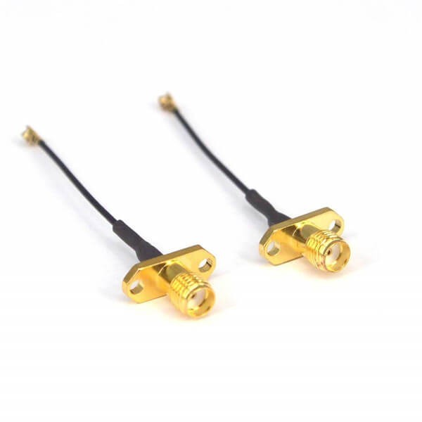 ufl-to-sma-cable-5cm-with-sma-female-panel-mount-to-uflipx-113-cable IPX轉(zhuǎn)SMA線1.13WIFI天線饋線線長5CM