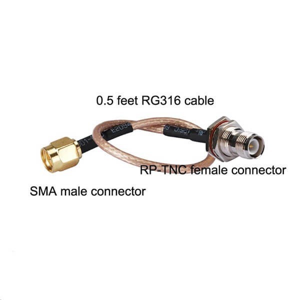 waterproof-female-tnc-to-ra-mmcx-plug-with-rg316-10cm SMA同軸電纜線RG316轉(zhuǎn)RP-TNC母頭線長(zhǎng)15CM