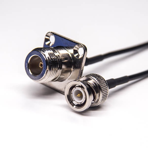 tnc轉bnc連接器電纜組裝BNC公頭180度轉TNC直母頭接RG174 tnc轉bnc連接器電纜組裝BNC公頭180度轉TNC直母頭接RG174