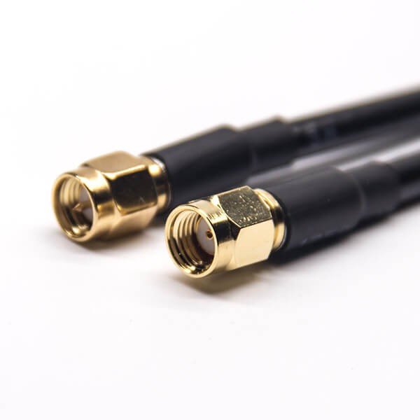 RF SMA公頭線直式轉SMA公頭反極性直式接RG58 RG223