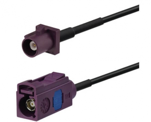 Fakra連接線D型直式公轉(zhuǎn)母4G LTE 3G UMTS GSM車載天線連接器延長(zhǎng)線3米