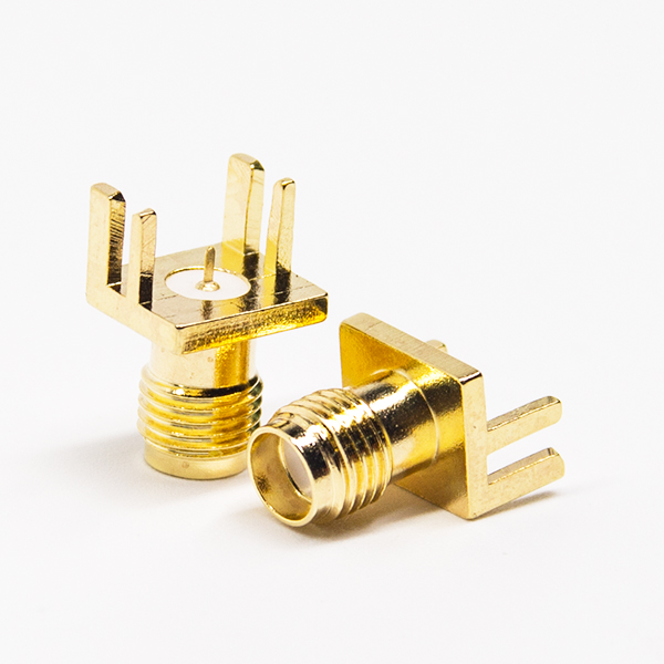 pcb板sma端口母頭直式卡板式鍍金 pcb板sma端口母頭直式卡板式鍍金