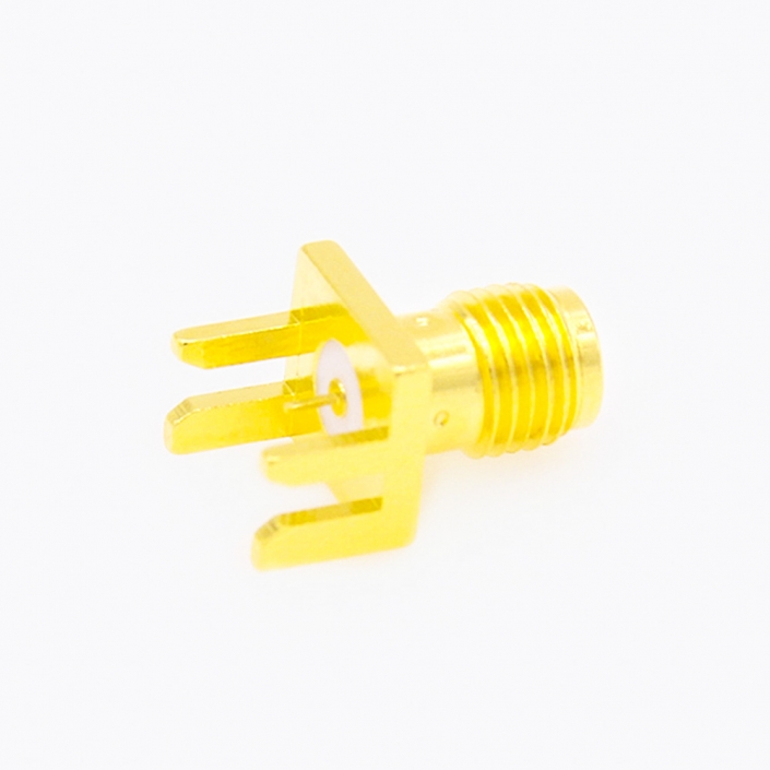 SMA PCB安裝卡板連接器母頭直式