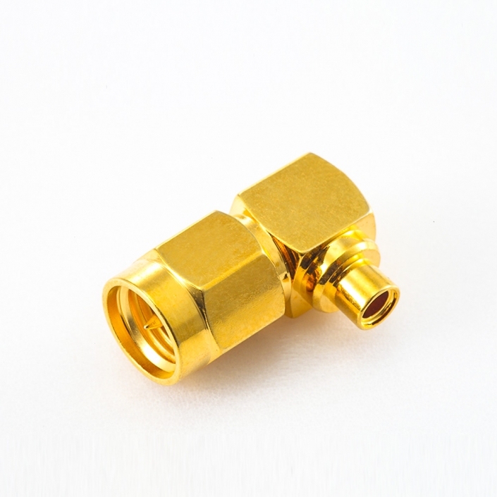 SMA連接器彎式公頭焊接用于半軟/半剛性2 SMA連接器彎式公頭焊接用于半軟/半剛性2