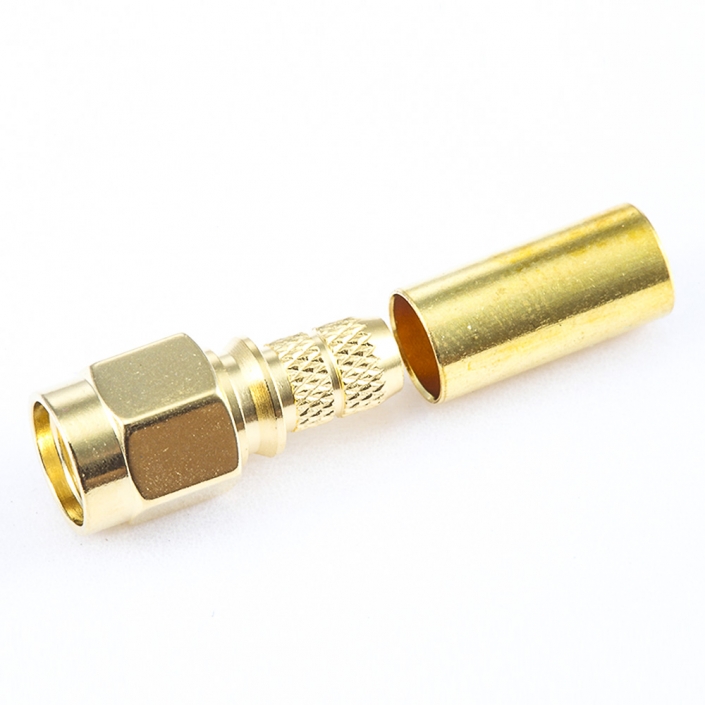 用于3D-FB / LMR200SMA連接器公頭直式壓接 用于3D-FB / LMR200SMA連接器公頭直式壓接