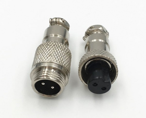 GX12公母連接器4芯對接款航空連接器5套