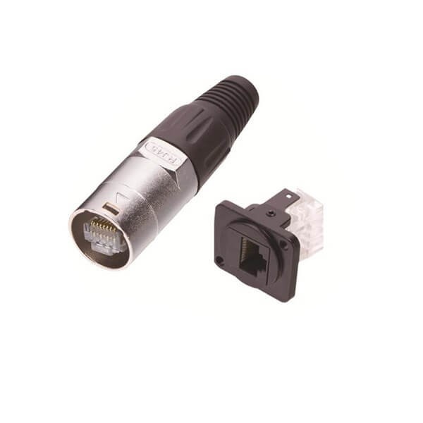 防水RJ45航空頭公母對插信號線插頭網線設備連接器 防水RJ45航空頭公母對插信號線插頭網線設備連接器