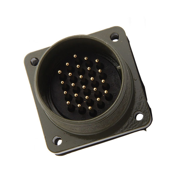 20P連接器MS3102A28-16P方形插座航空插頭 20P連接器MS3102A28-16P方形插座航空插頭