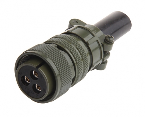 Amphenol MS3106A20-19S 3芯工程機械接頭