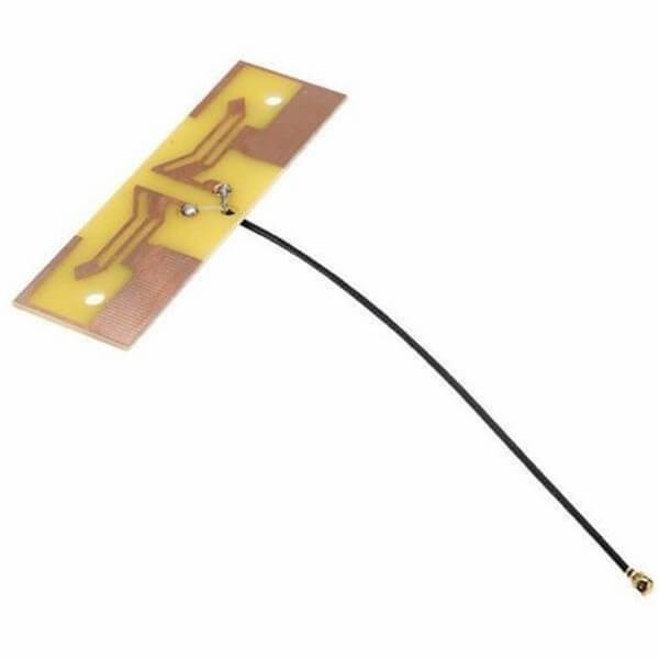 全向PCB內置WiFi接IPEX線材天線2.4G3dBiX3