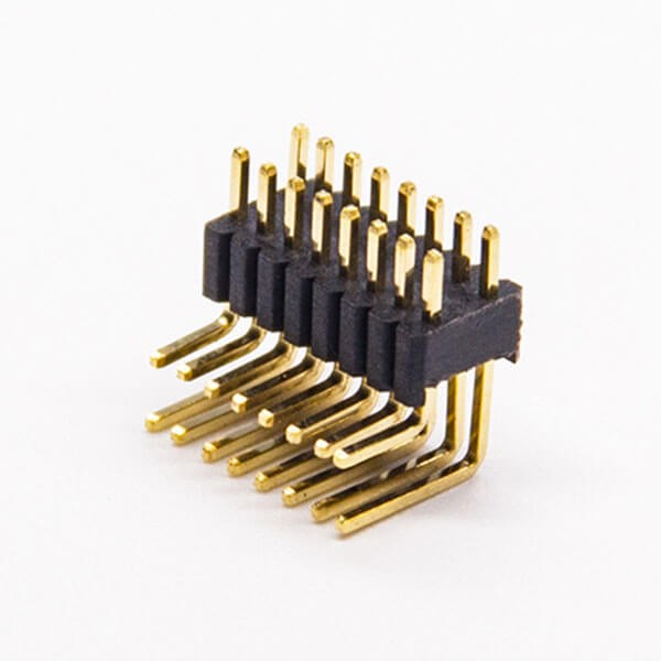16p排針彎式90度間距1.27mm2×8PIN插孔 16p排針彎式90度間距1.27mm2×8PIN插孔