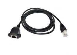 五類RJ45延長線0.6米帶屏蔽公轉(zhuǎn)母8芯網(wǎng)絡(luò)線
