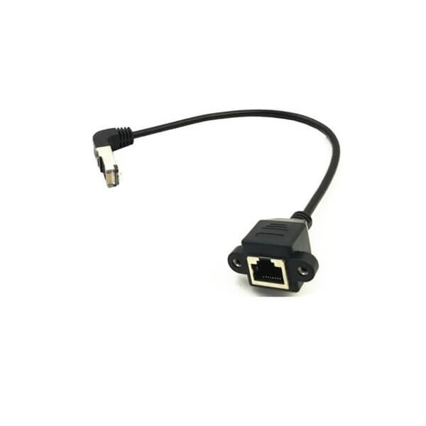 RJ45網(wǎng)口延長(zhǎng)線網(wǎng)線轉(zhuǎn)接頭百兆網(wǎng)絡(luò)公轉(zhuǎn)母帶固定座耳朵90°下彎0.6m RJ45網(wǎng)口延長(zhǎng)線網(wǎng)線轉(zhuǎn)接頭百兆網(wǎng)絡(luò)公轉(zhuǎn)母帶固定座耳朵90°下彎0.6m
