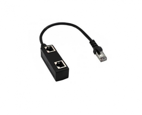 RJ45分流適配器1公轉(zhuǎn)2母Cat5/Cat6以太網(wǎng)絡(luò)插件延長(zhǎng)線20CM