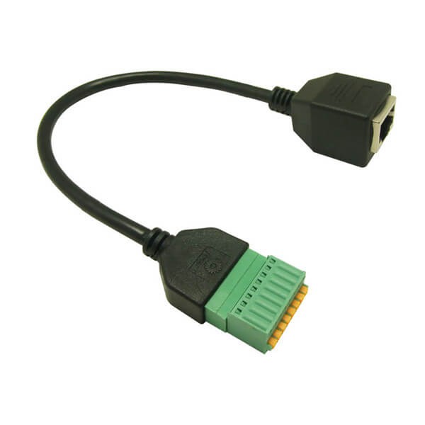 RJ45轉接線端子8PIN網絡直通頭8P8C網絡延長線0.3M RJ45轉接線端子8PIN網絡直通頭8P8C網絡延長線0.3M