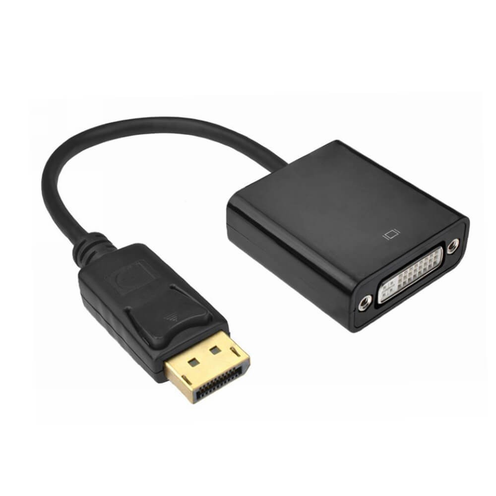 顯示器DP轉換線20芯公轉DVI24+5芯母轉接線0.5米